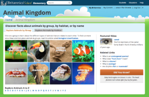 Explore the animal kingdom with Britannica School!